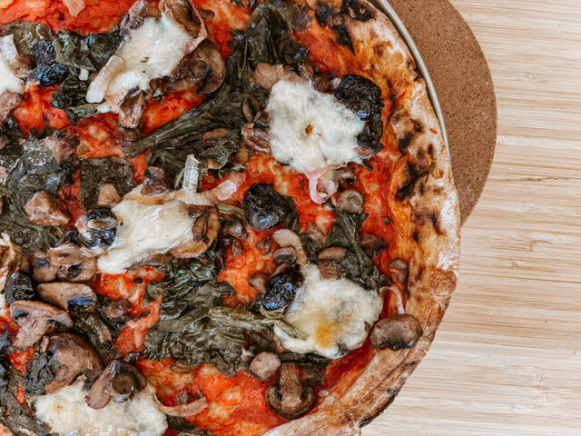 Image 1 for Wood-fired Veggie Pizza