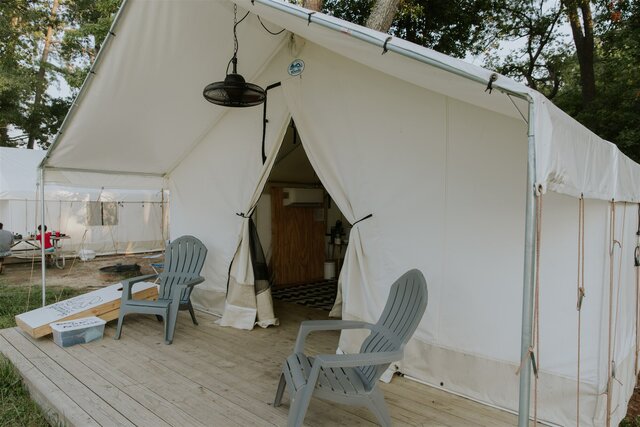 Image 4 for 099) Site # 99 Double Safari Tent