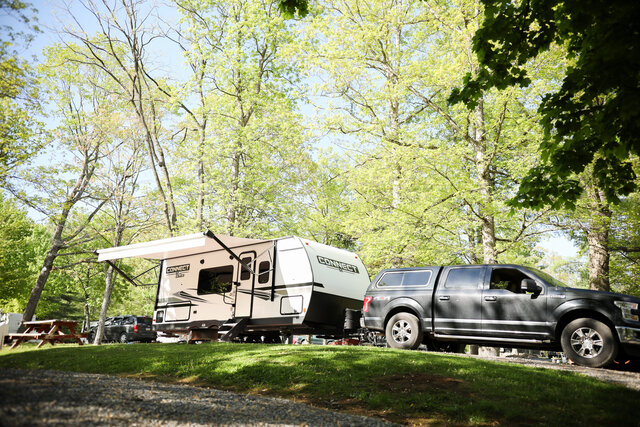 Image 1 for 35 Pull through (Full Hookups)  30 amp, 35'