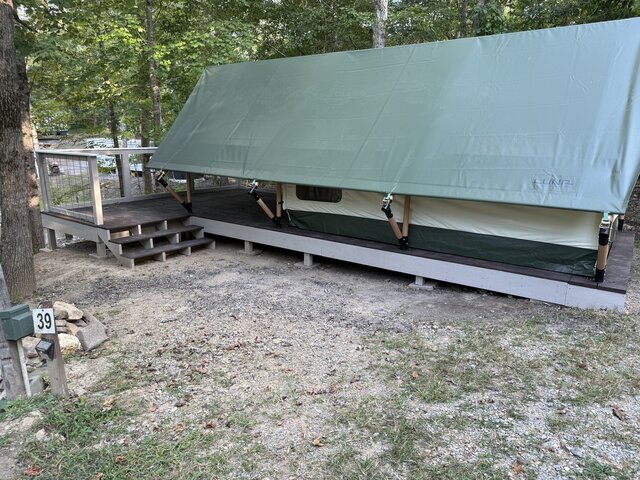 Image 3 for 39 - Water's Edge Glamping Tent