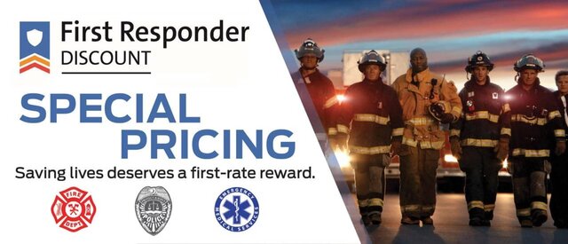 Image 1 for 10% Off for Our First Responders