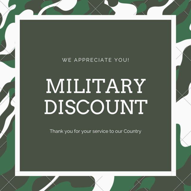 Image 1 for 10% Off for Our Military & Veterans