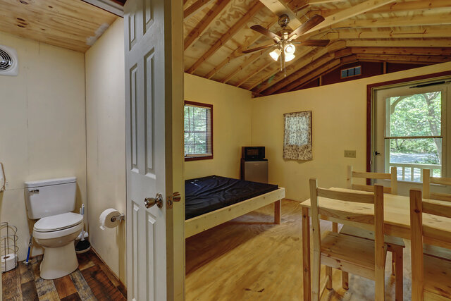 Half Bath Cabin Interior