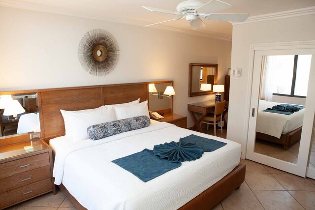 Image 2 for RM 04 2FL Hotel Room Oceanview King Bed w/ Balcony