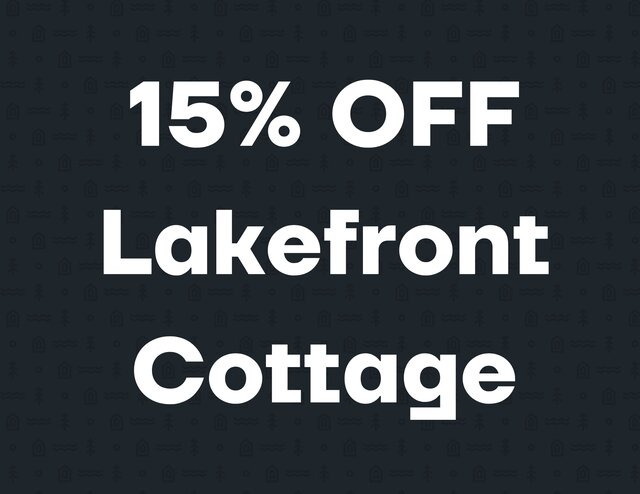 Image 1 for 15% OFF Lakefront Cottage