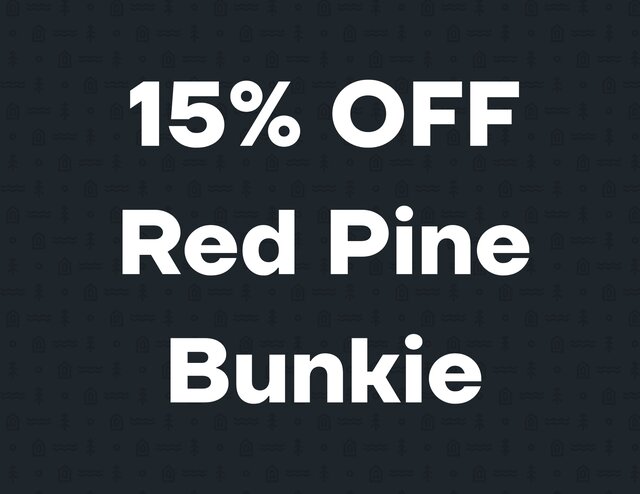 Image 1 for 15% OFF Red Pine Bunkie