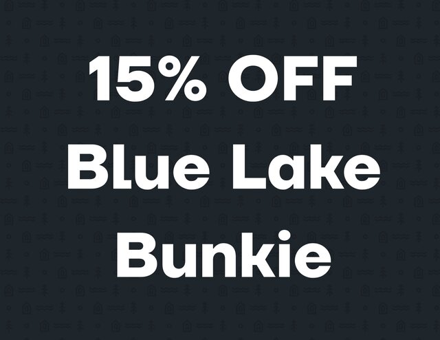 Image 1 for 15% OFF Blue Lake Bunkie