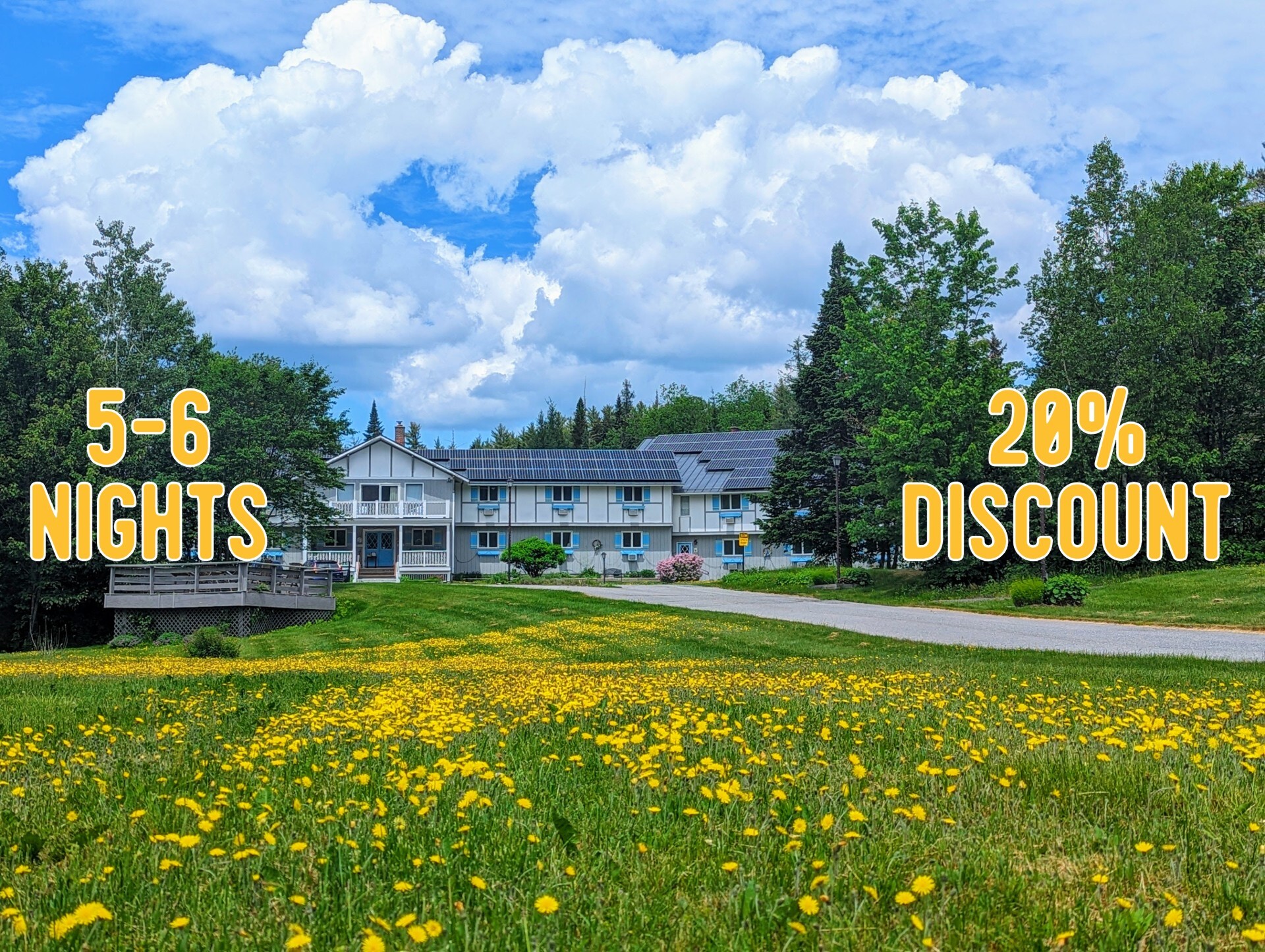Image for 5 or 6 Night 20% Discount