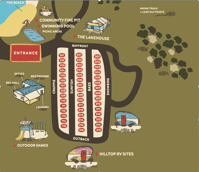 Image 1 for Waterview RV & Boat Combo Site