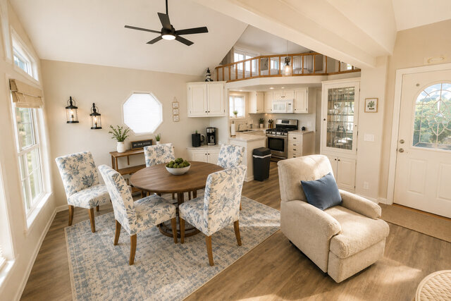 Image 3 for #41 Creekside Cottage-Capacity: bdrm-2, loft-2