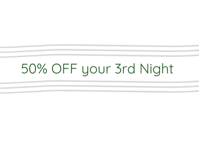 Image 1 for Stay 2 Nights, get 50% off your 3rd night!