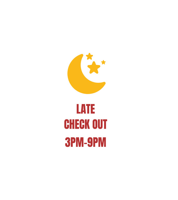Image 1 for Late Check-out 3 pm - 9 pm