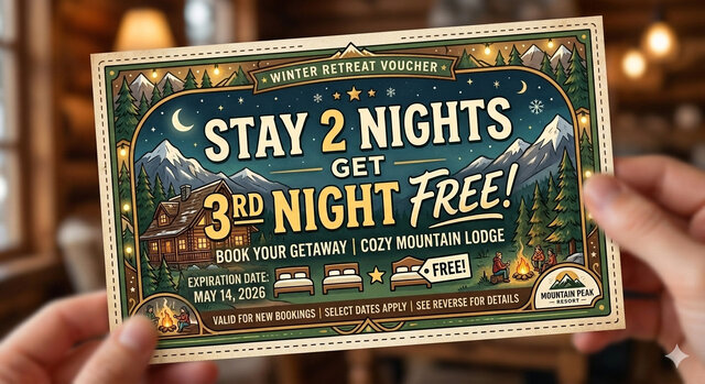 Image 1 for 1 Free Night