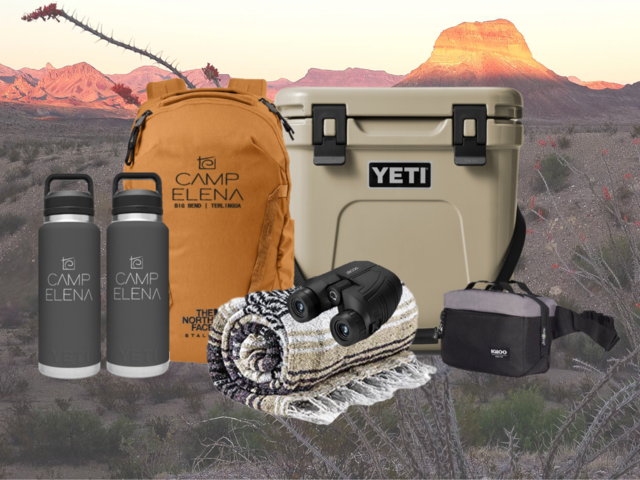 Equipment Rental Camp Elena Terlingua Texas Big Bend Yeti
