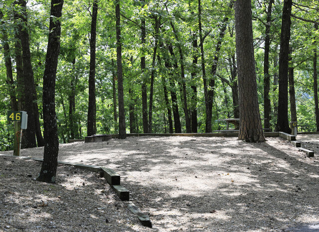 Image 1 for 46) Pull Thru Site 30amp, water sewer