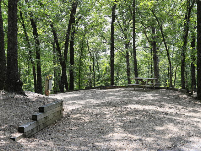 Image 1 for 47) Pull Thru Site 30amp, water sewer