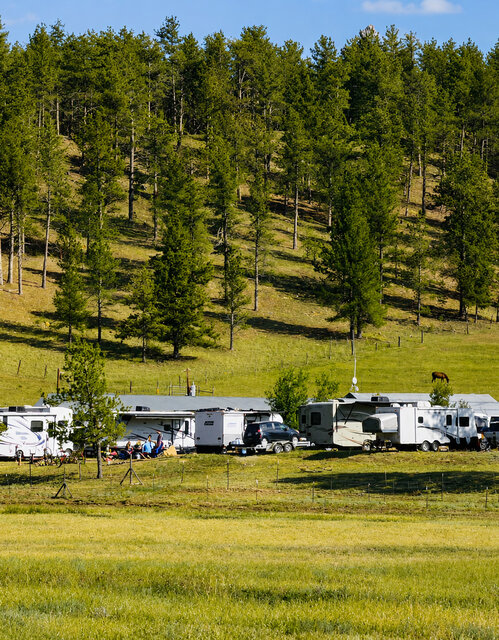 Image 1 for RV Site #B   63x30 by the BATHHOUSE