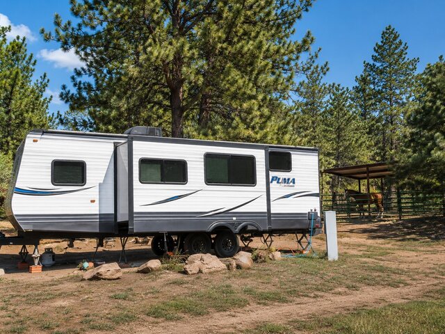 Image 1 for #9 RV or Horse site 56'  rigs  FULL HOOK UP