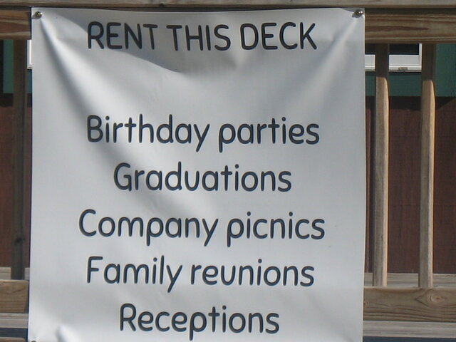 Image 1 for 600) Rec Building Deck