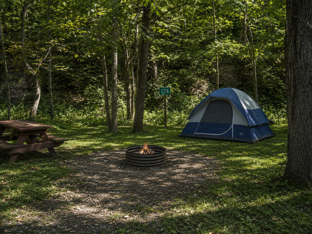 Image 1 for 124) Creekside Primitive Walk-in 124