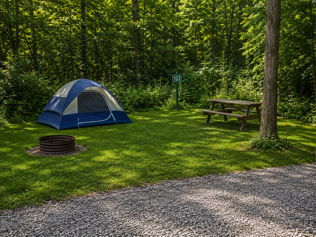 Image 1 for 123) Creekside Primitive Walk-in 123
