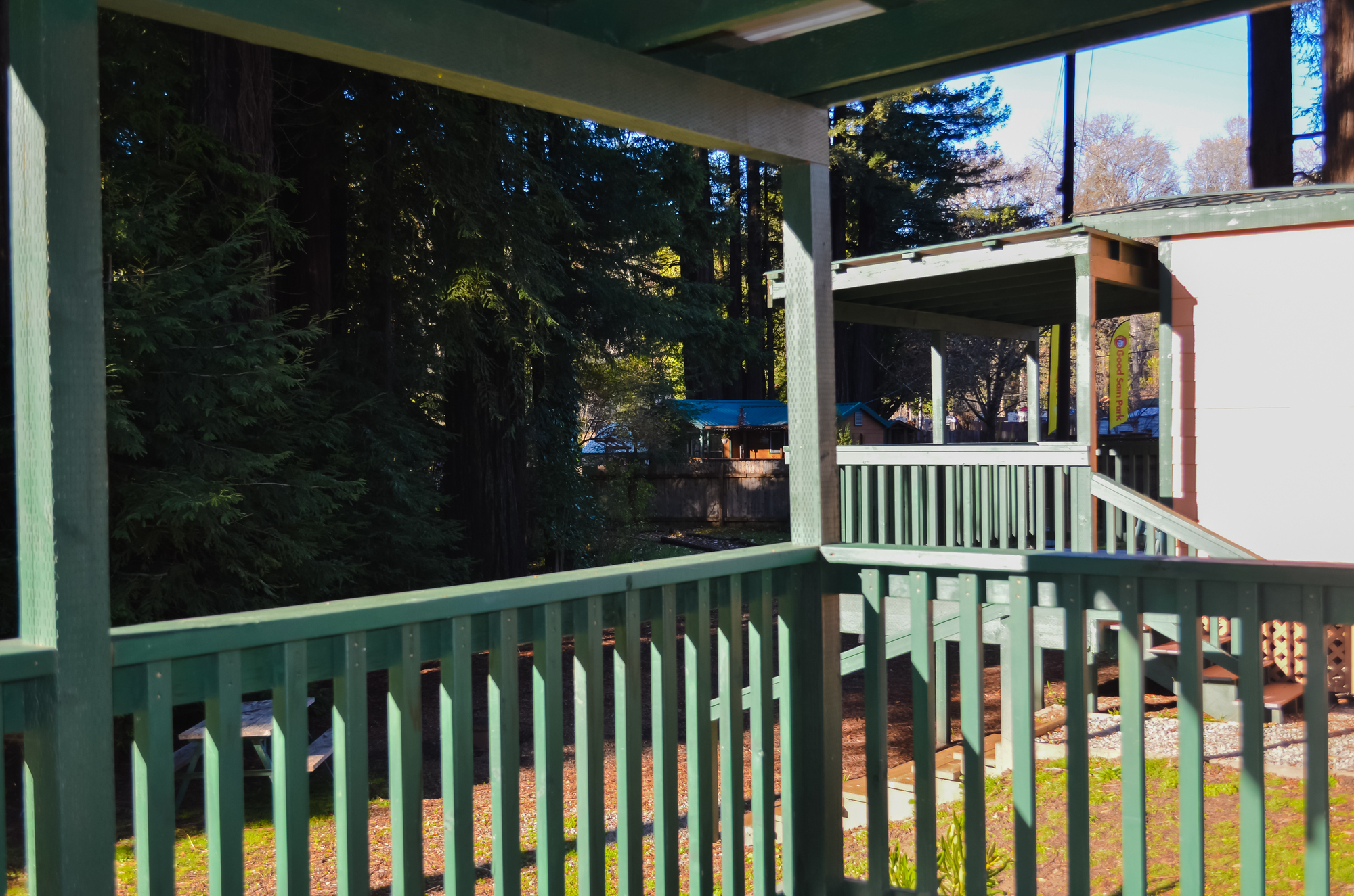 Giant Redwoods RV and Camp in Myers Flat, California Cabin C2