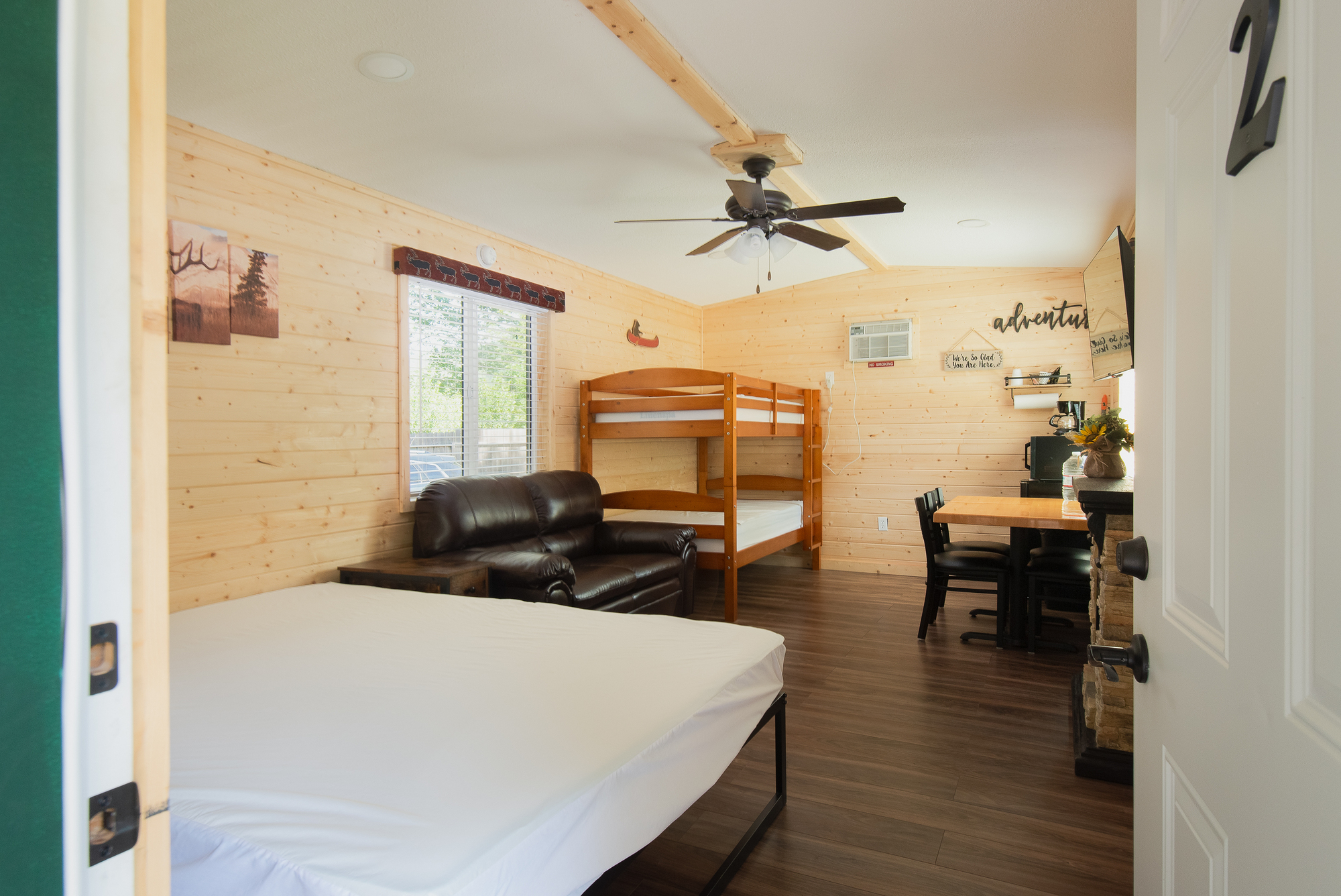 Giant Redwoods RV and Camp in Myers Flat, California Cabin C2