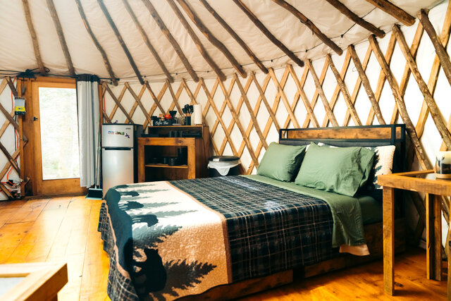 Image 4 for Birch Haven Yurt – Hand-Built 20ft