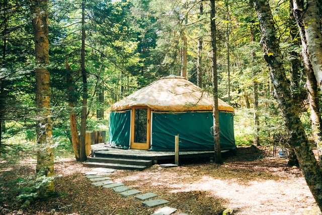 Image 1 for Birch Haven Yurt – Hand-Built 20ft