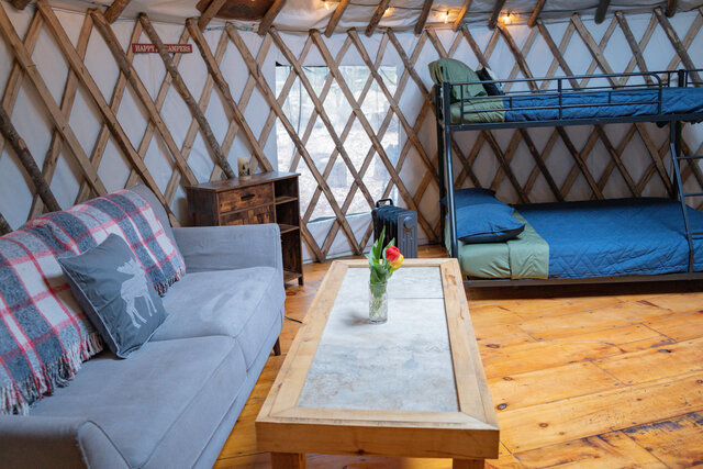 Image 8 for Birch Haven Yurt – Hand-Built 20ft
