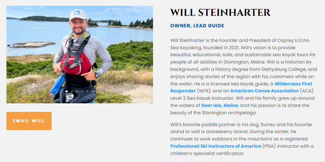 Image 3 for Osprey's Echo Sea Kayaking Tour