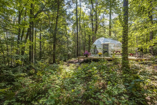 Image 1 for Geodesic Hillside Dome