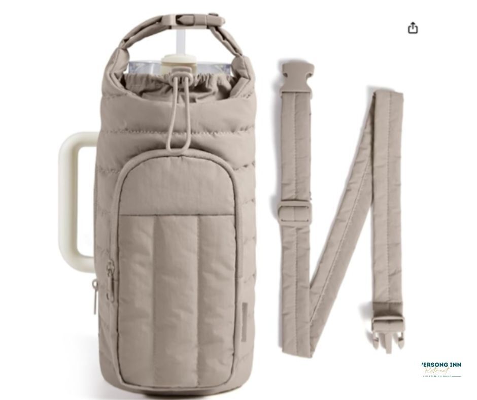 Image for Water Bottle Sling in Camel