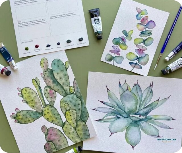 Image 1 for Watercolor Kit - Jewel Tones