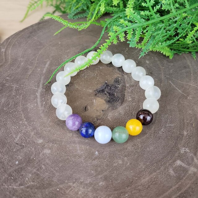 Image 1 for Chakra Handmade Healing Bracelets - Selenite