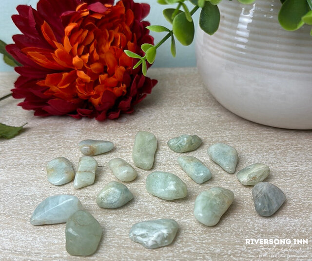 Image 1 for Aquamarine Tumbled Stone