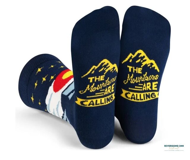 Image 1 for Mountains are Calling Socks