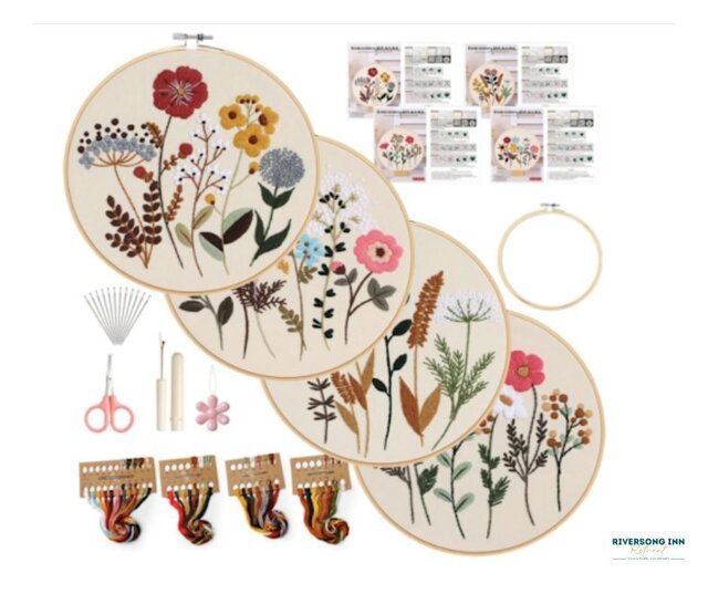 Image 1 for Emroidery Kit - Wildflower