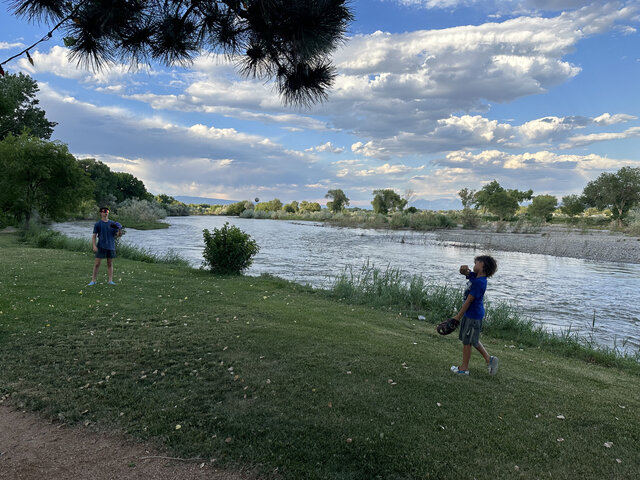 Plenty of space for your (grand)kids to play baseball...