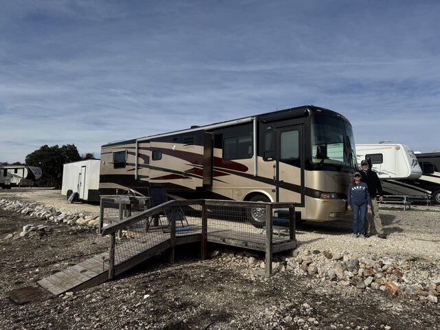 Image 4 for 17 Pull-Thru RV Site w/Deck Fits RV up to 50ft+