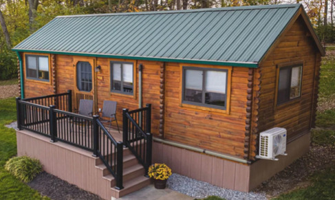 Image 1 for C8 Wolf Den Lodge Q bedroom, bunk bedroom and Futon