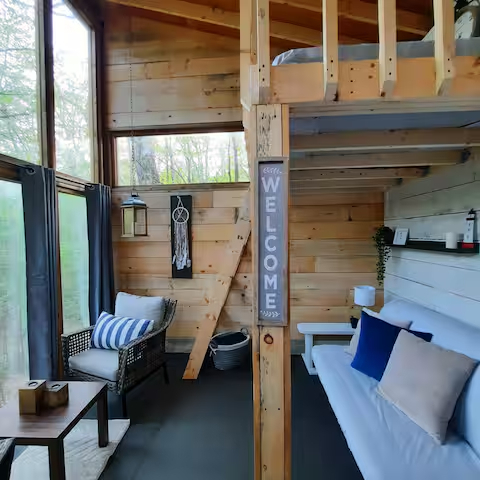 Image 7 for Unique Waterfront Glass Cabin