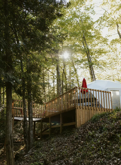 Image 4 for Ravine Dome overlooking the Mississippi River