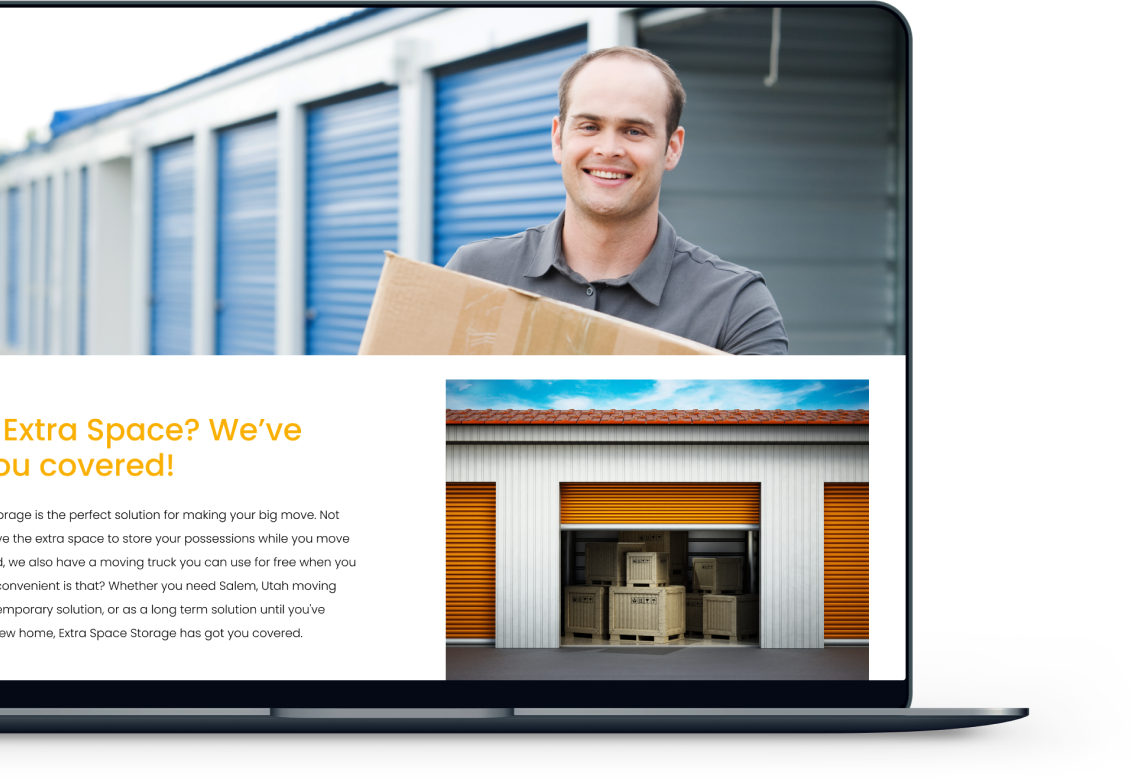 Self Storage Website Design By ResNexus For Your Self Storage